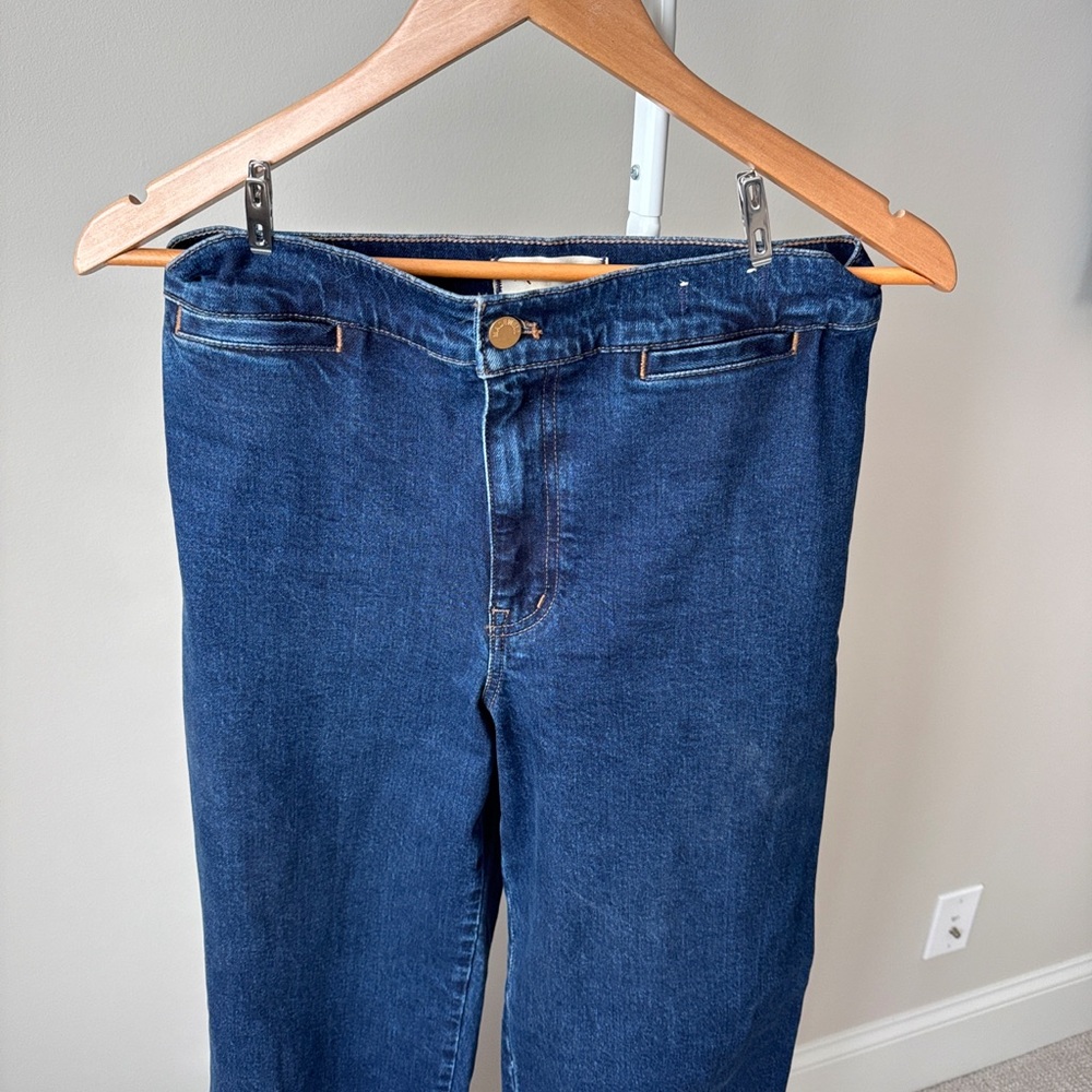 Madewell The Emmett Wide-Leg Jean: Welt Pocket Edition